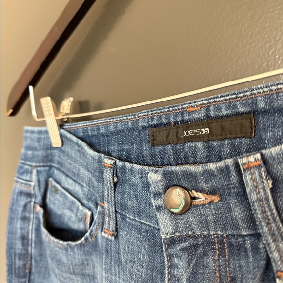 Joe's Jeans size 30 EUC Dark Blue Wide Leg Denim “Rocker” model - Picture 6 of 12